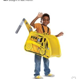 Paw patrol Rubble Construction Vehicle Costume - Yellow